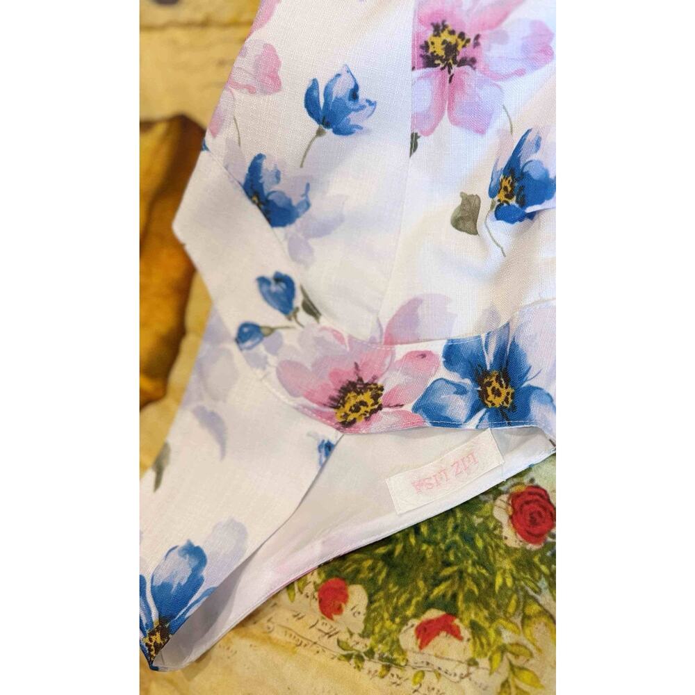 Liz Lisa Large Floral Back Ribbon OP Dress Jfashion Gyaru Himekaji Girl Japan - Picture 14 of 16